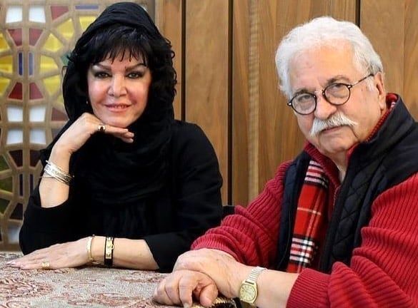 هادی مرزبان و همسرش