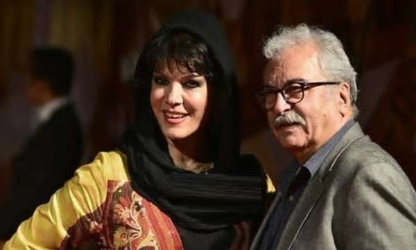 هادی مرزبان و همسرش فرزانه کابلی