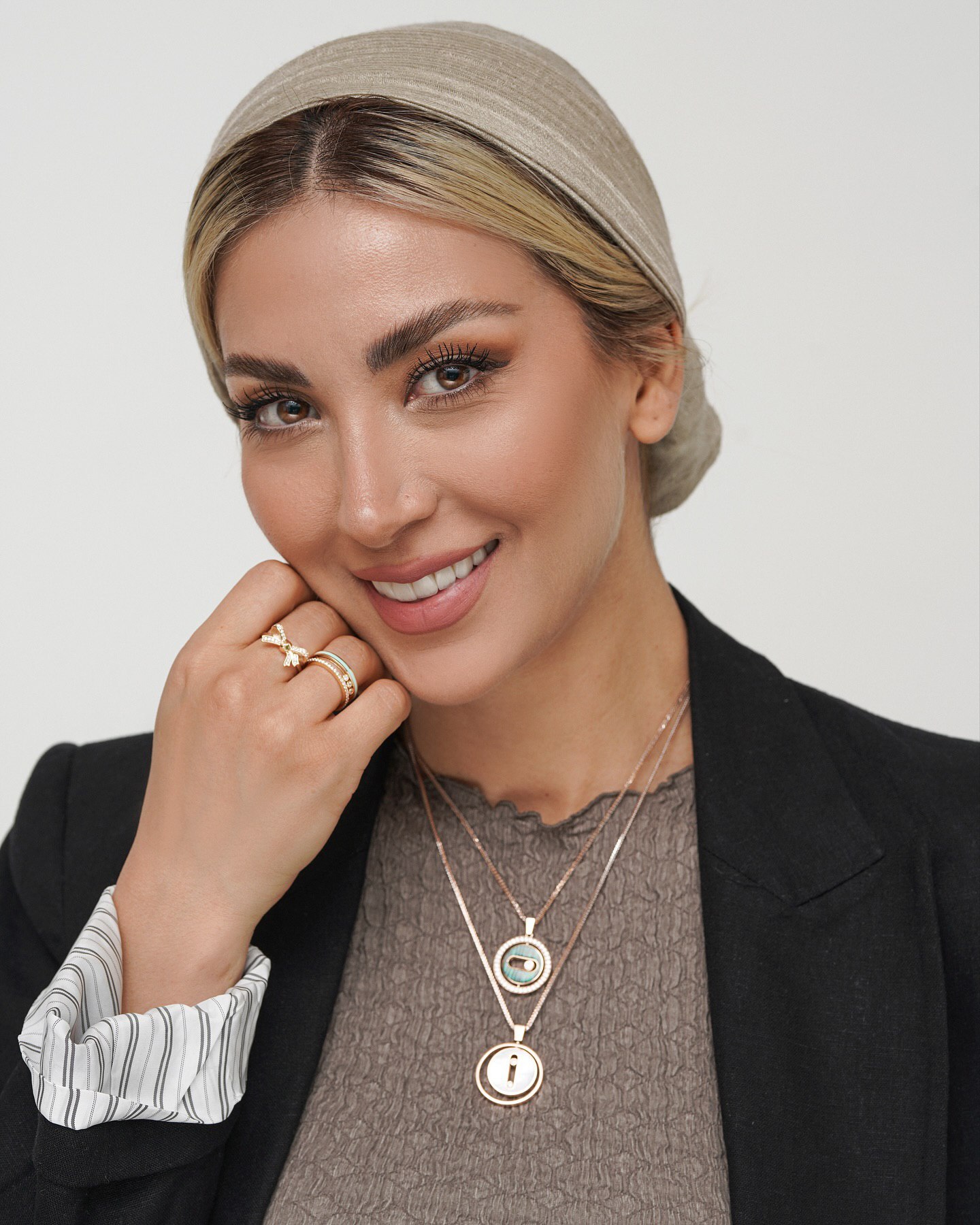 تصویر تازه همسر بهرام رادان