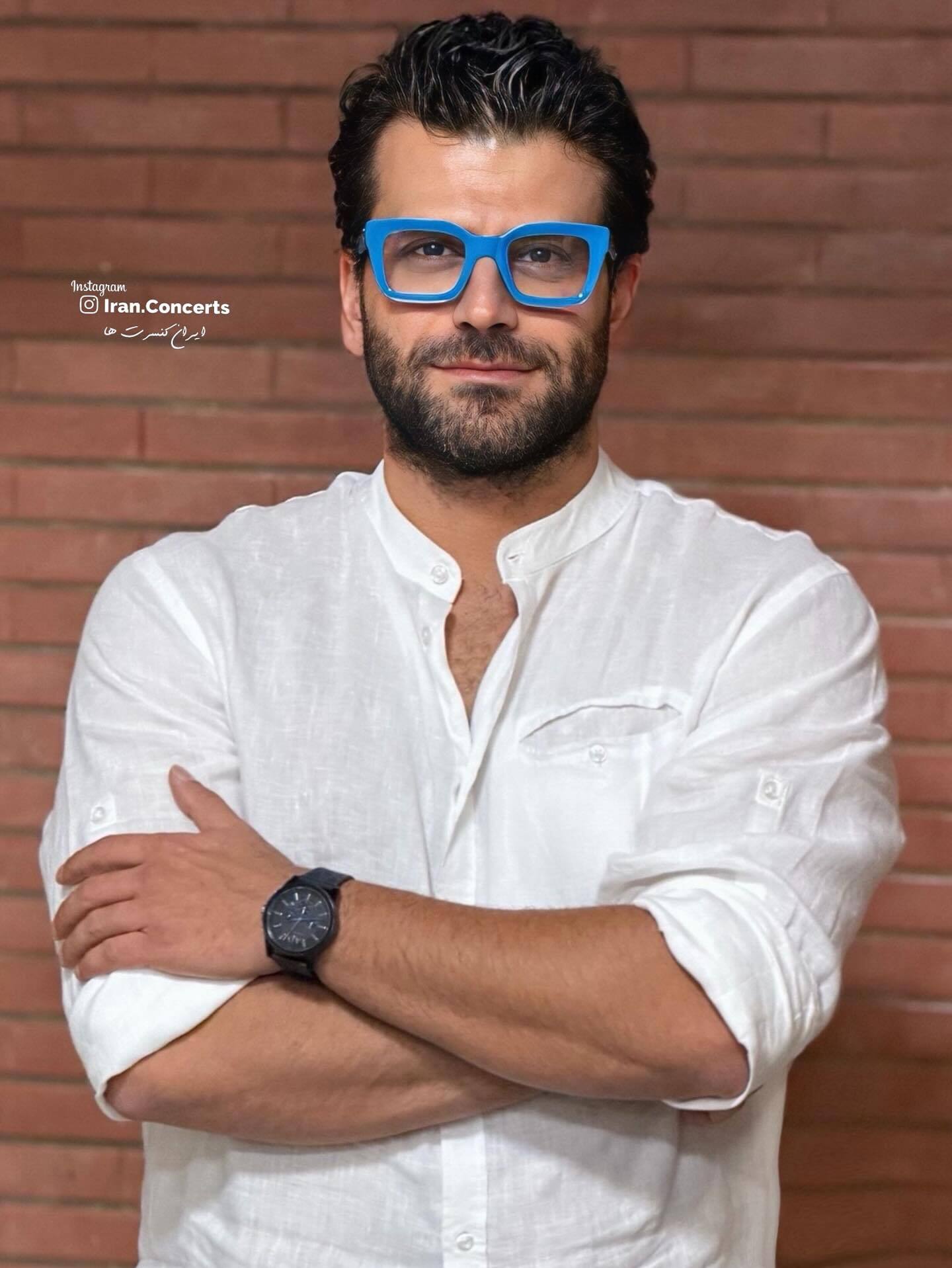 تیپ جذاب جواد بچه مهندس در شب‌نشینی اخیر