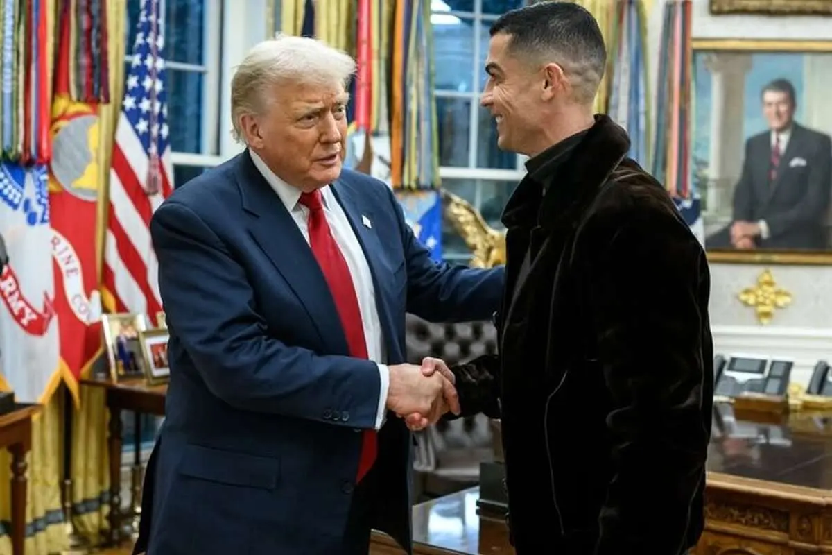 توضیح ترامپ به رونالدو