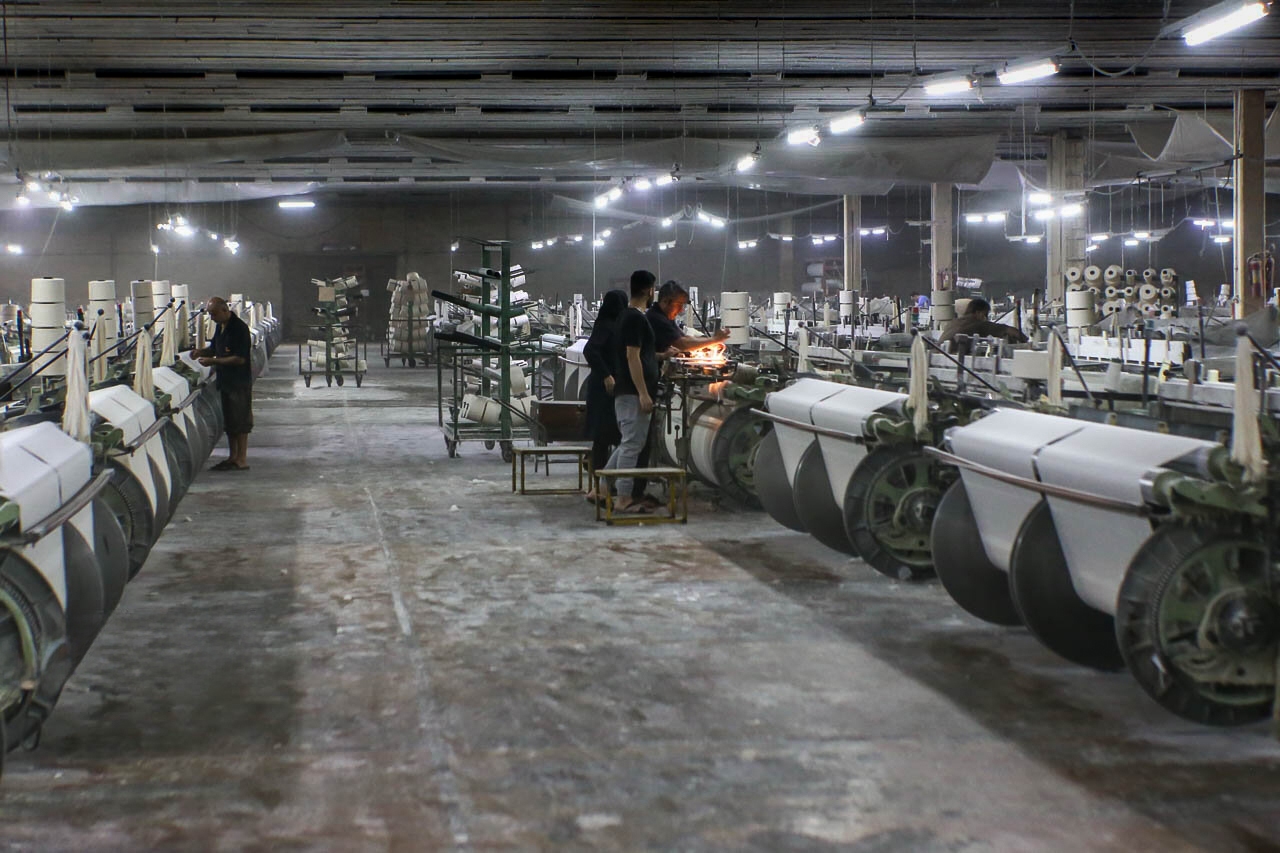 کارگران صنعت نساجی کارگران صنعت نساجی