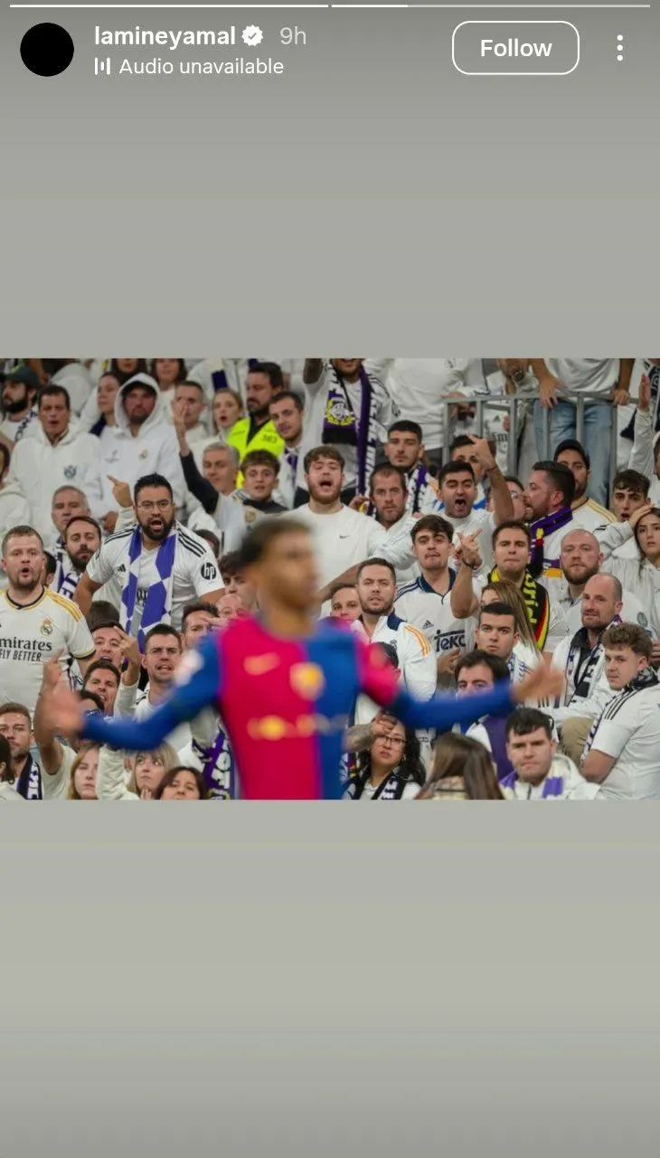 استوری یامال برای  رئال مادرید