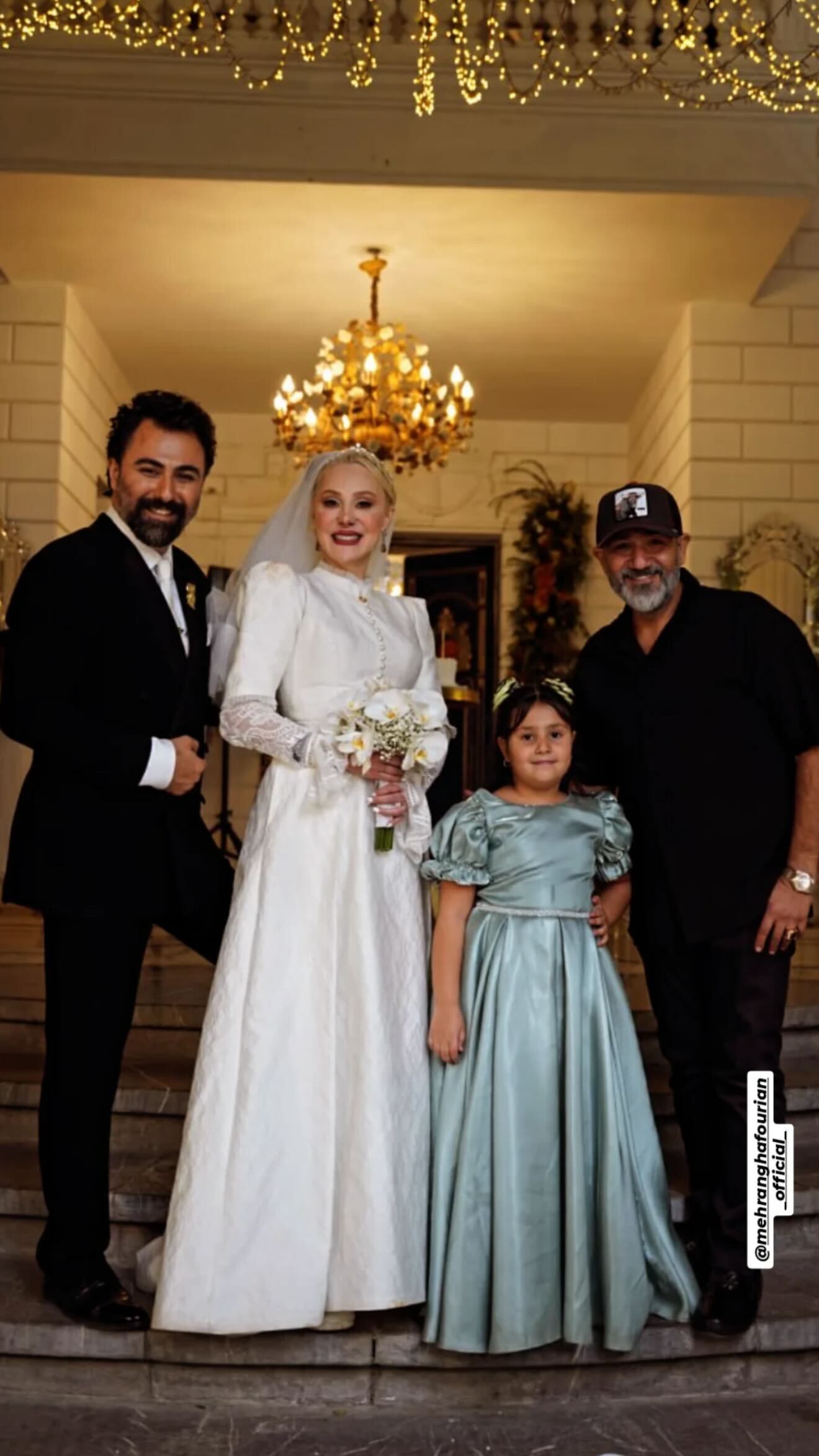 تیپ عجیب مهران غفوریان