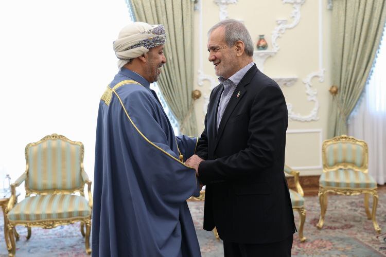 دیدار  البوسعیدی با پزشکیان