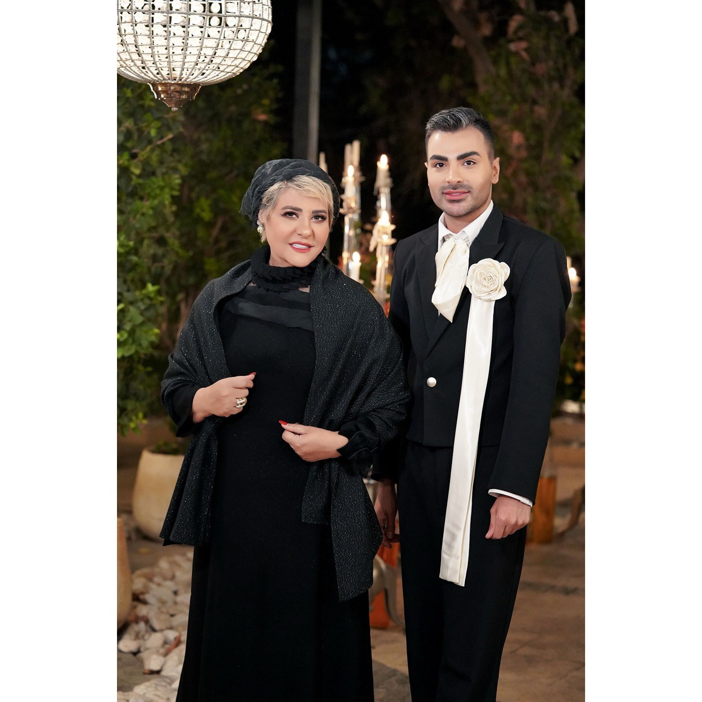 رابعه اسکویی در عروسی آرام جعفری