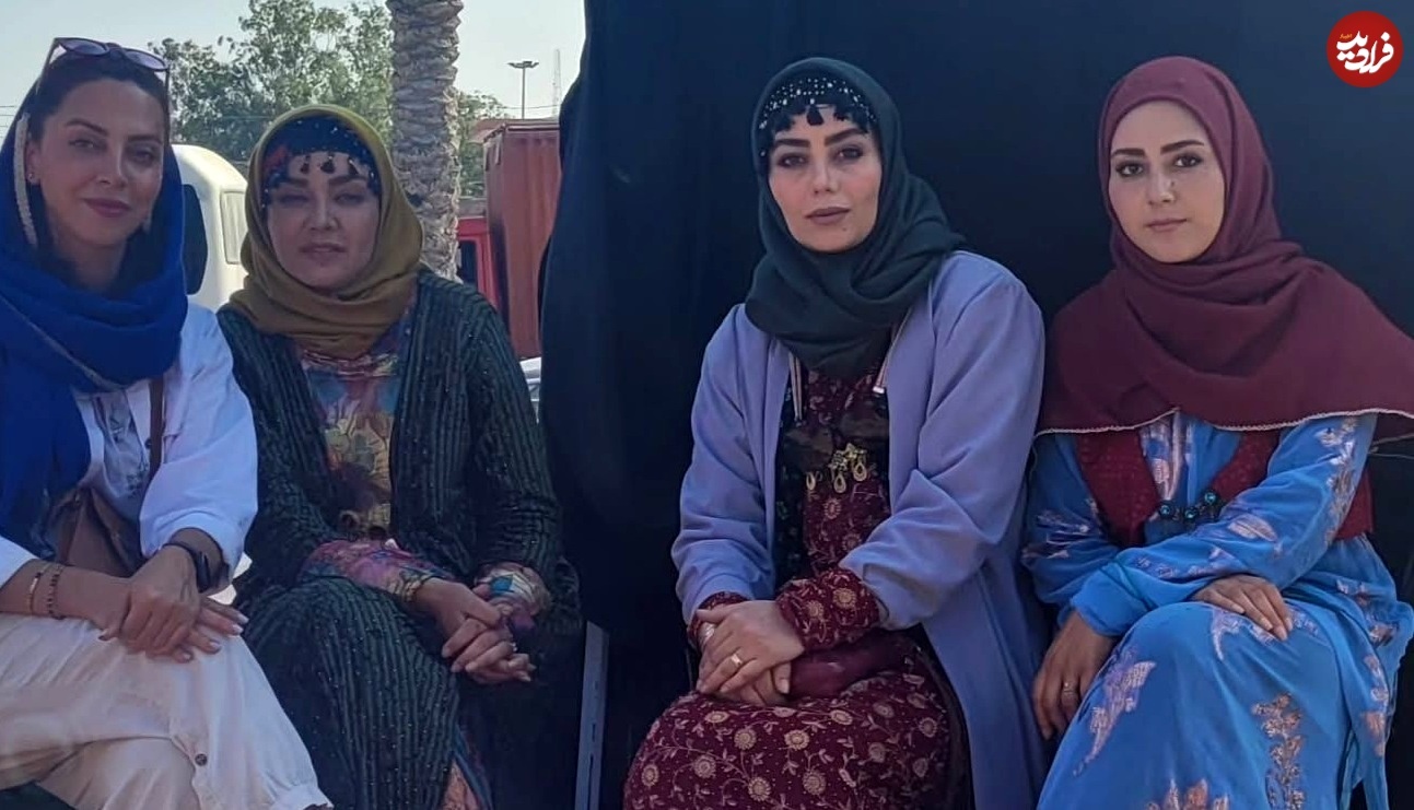 دورهمی در پشت صحنه سریال نون خ