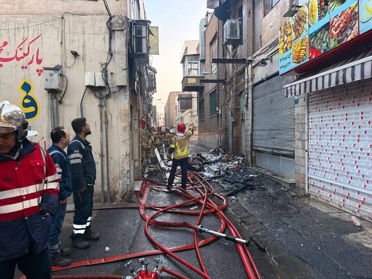 آتش سوزی منزل مسکونی در ورامین آتش سوزی منزل مسکونی در ورامین