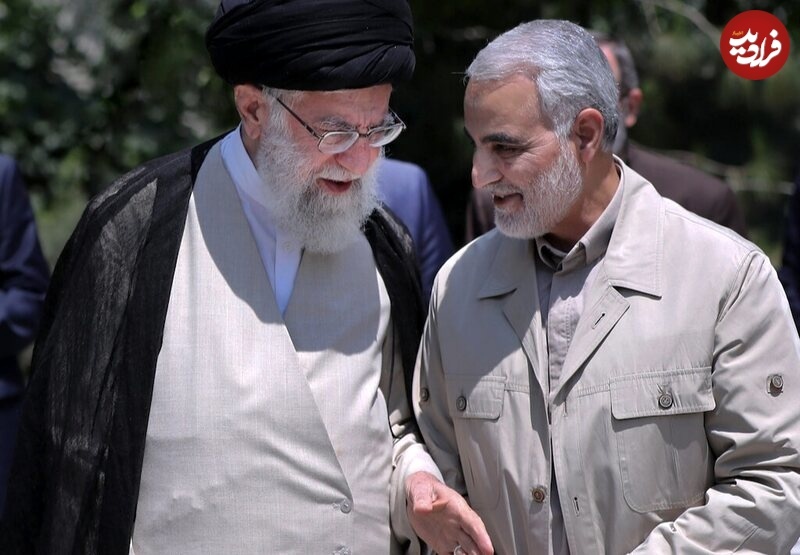 سردار سلیمانی و رهبری