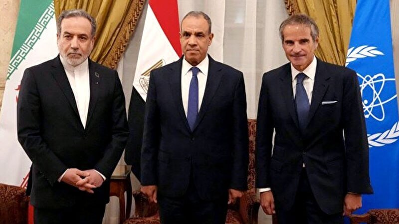 وزیران خارجه مصر و ایران با گروسی