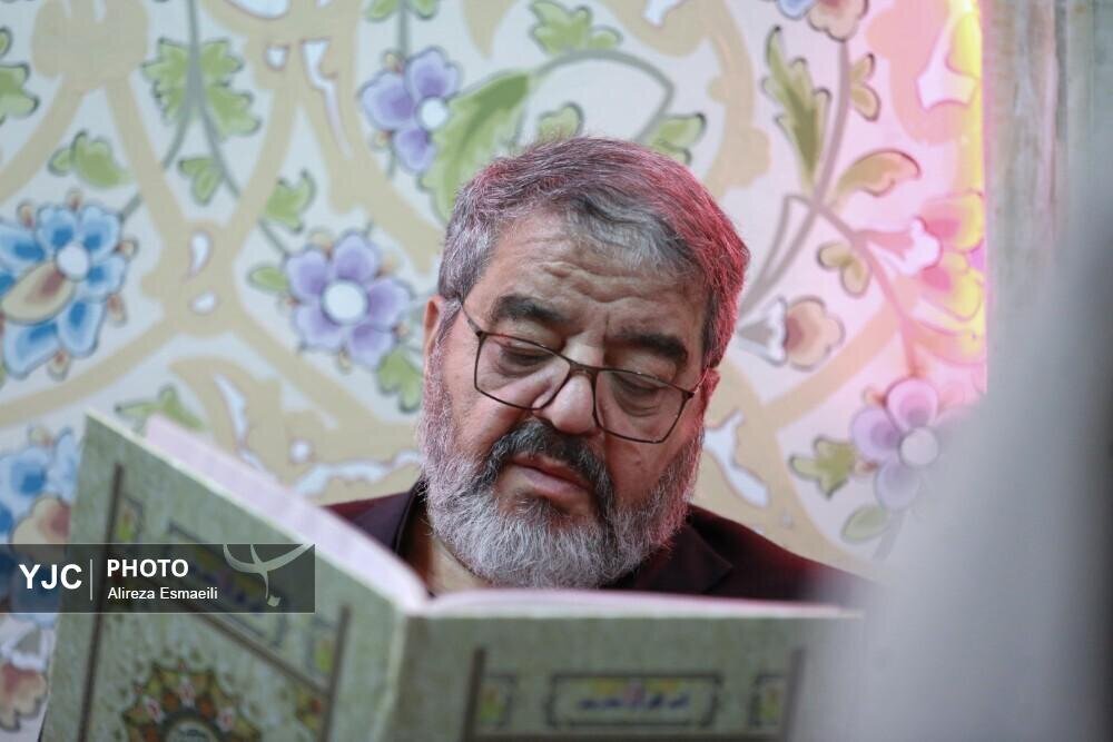 سردار جلالی در مراسم یادبود پسر کاظم صدیقی شرکت کرد