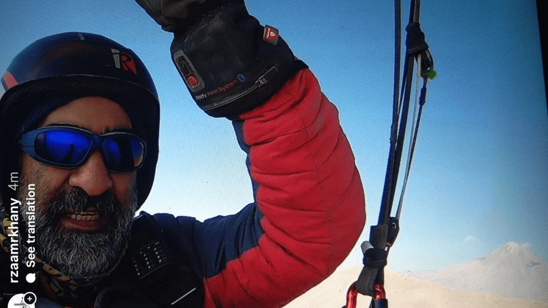 حادثه سقوط رضا امیرخانی در دماوند