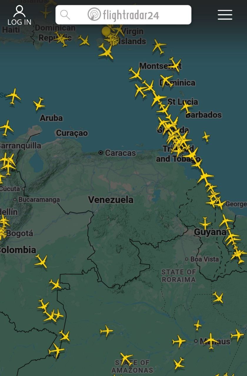 پرواز ونزوئلا