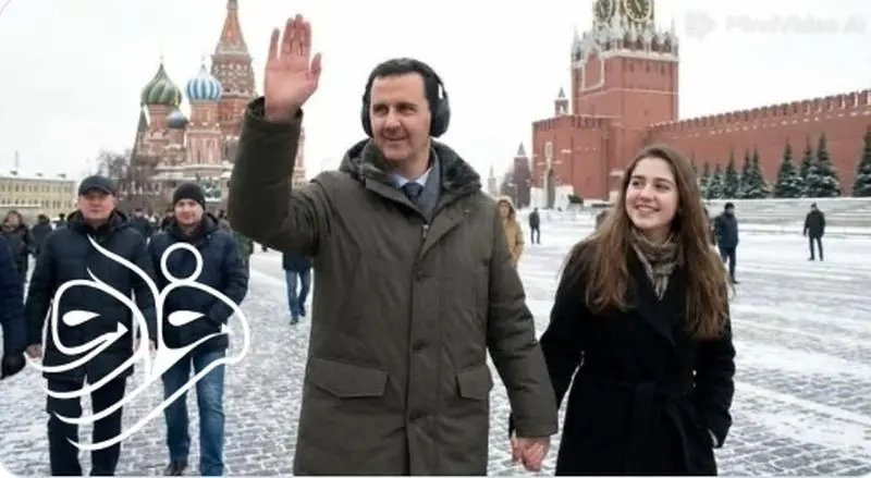 بشار اسد و دختر