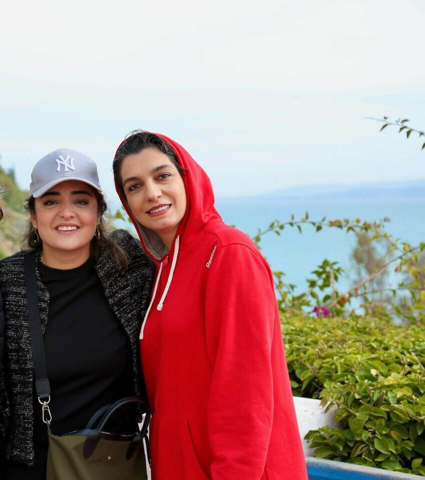 حضور الیکا عبدالرزاقی و بازیگر ستایش در تونس