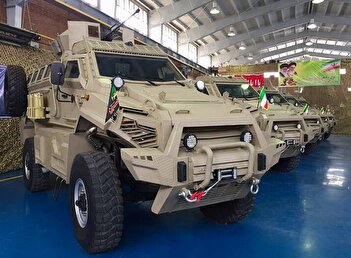 عکس/ ظاهر شدن خودروی ضدانفجار روسی در سیستان و بلوچستان