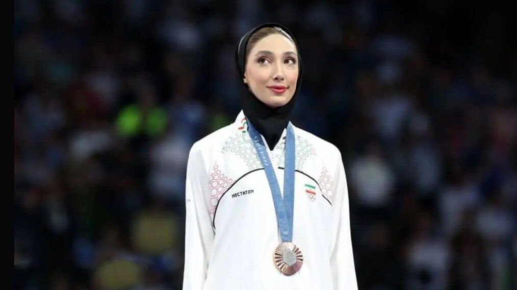 مبینا نعمت‌زاده موفق به کسب نخستین مدال طلای بانوان شد