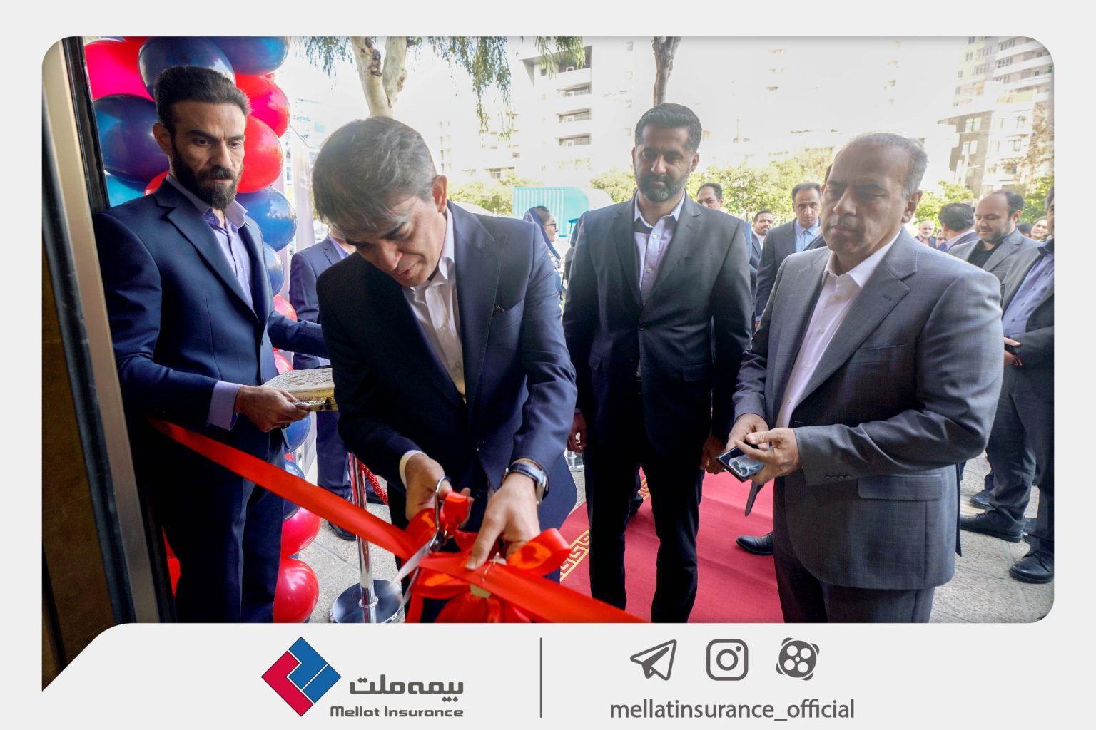 با حضور مدیرعامل و اعضای هیأت مدیره؛ ساختمان سرپرستی بیمه ملت در استان فارس به بهرهبرداری رسید با حضور مدیرعامل و اعضای هیأت مدیره؛ ساختمان سرپرستی بیمه ملت در استان فارس به بهرهبرداری رسید