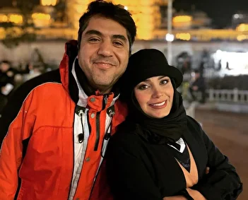 عکس/ زادروز ویژه مجری معروف در کنار همسرش