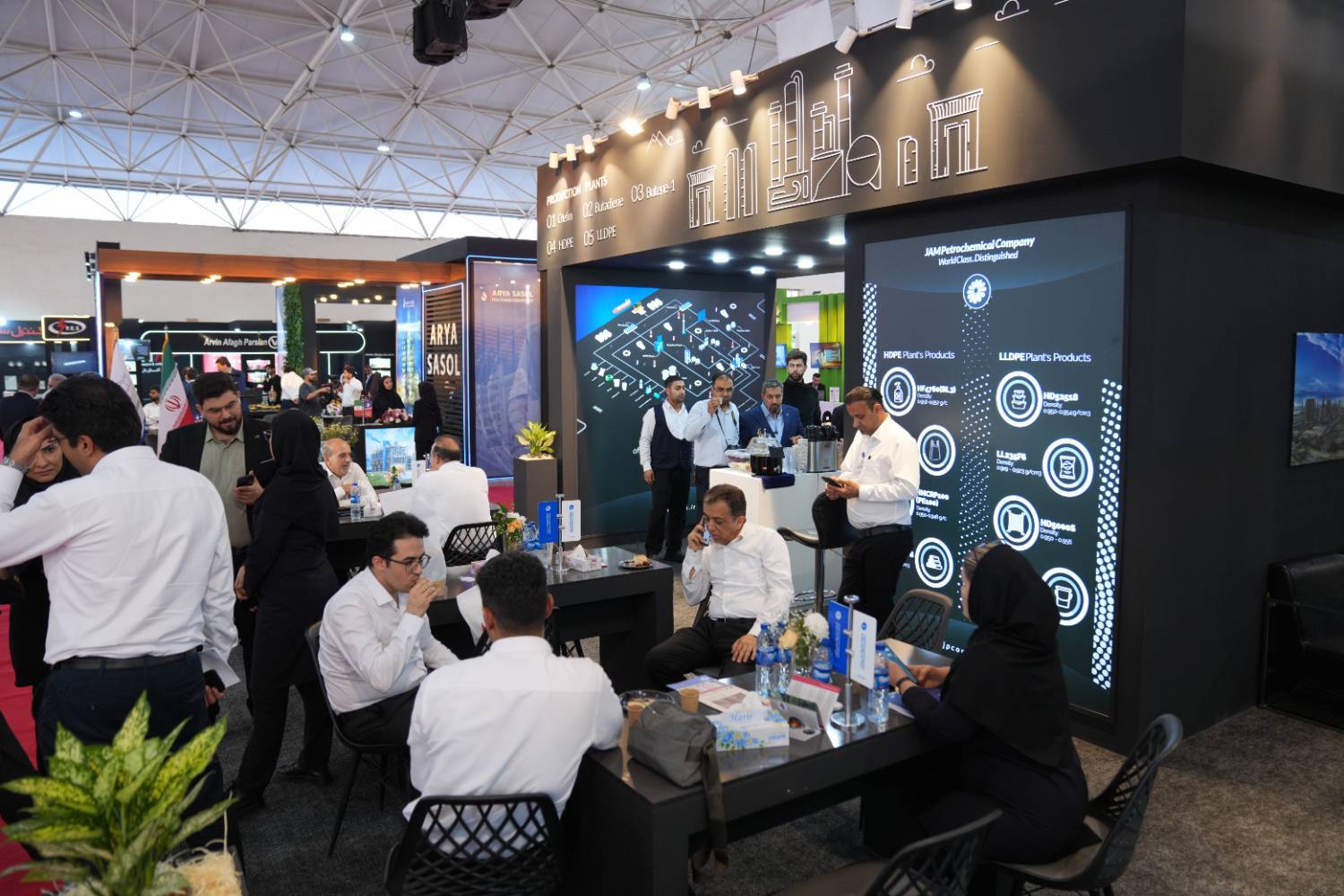 افتتاح نهمین نمایشگاه ساخت داخل صنعت نفت، گاز و پتروشیمی و حضور فعال پتروشیمی جم افتتاح نهمین نمایشگاه ساخت داخل صنعت نفت، گاز و پتروشیمی و حضور فعال پتروشیمی جم