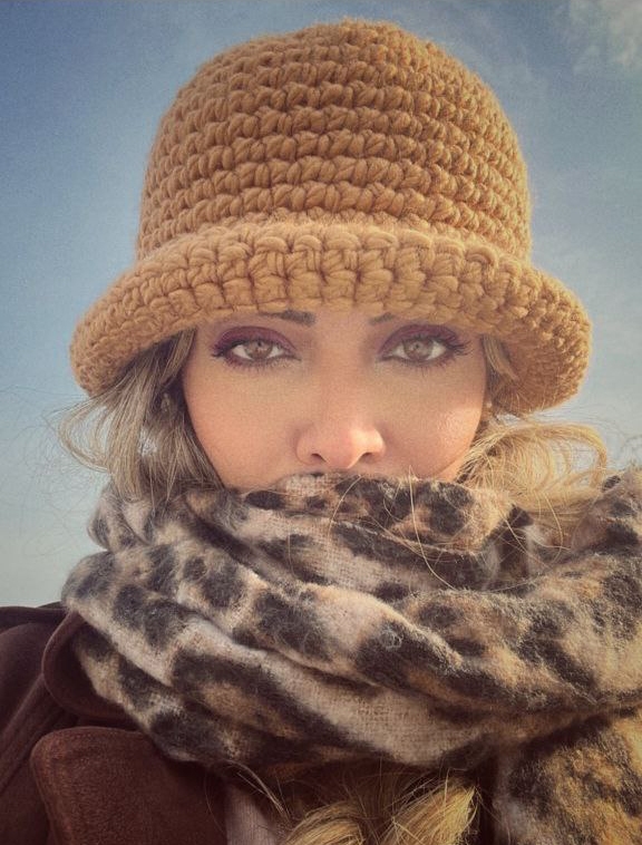 استایل پاییزی دختر محمود نقاشِ