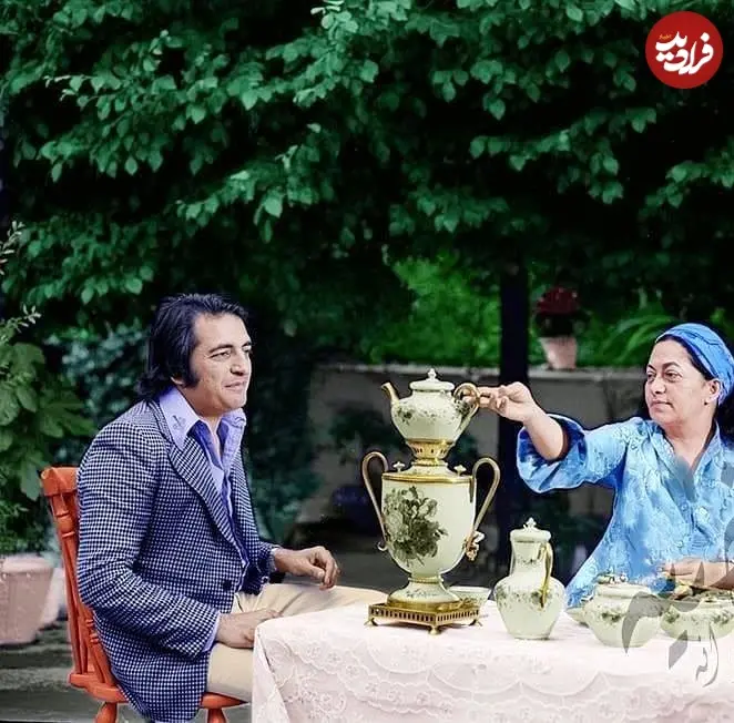 تصویری نادر از مرضیه