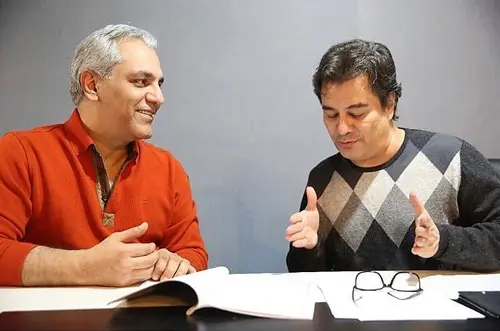 پیمان قاسم خانی و مهران مدیری