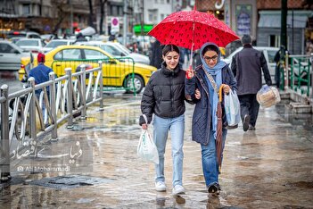 تصاویر ماهواره‌ای خبر از بارش در غرب ایران می‌دهند