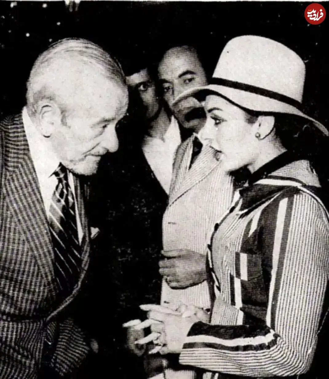 گفت‌وگوی گوگوش ۲۱ ساله با ویلیام وایلر