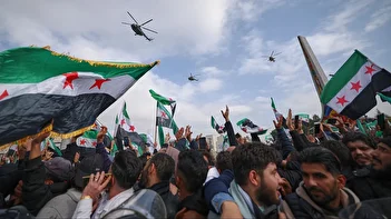 فیلم/ جشن یک‌سالگی سقوط رژیم اسد در دمشق