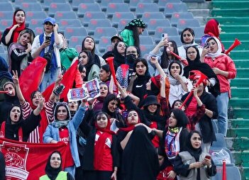 ویدئوی شادی طرفداران خانم تیم نساجی حسابی پربازدید شد