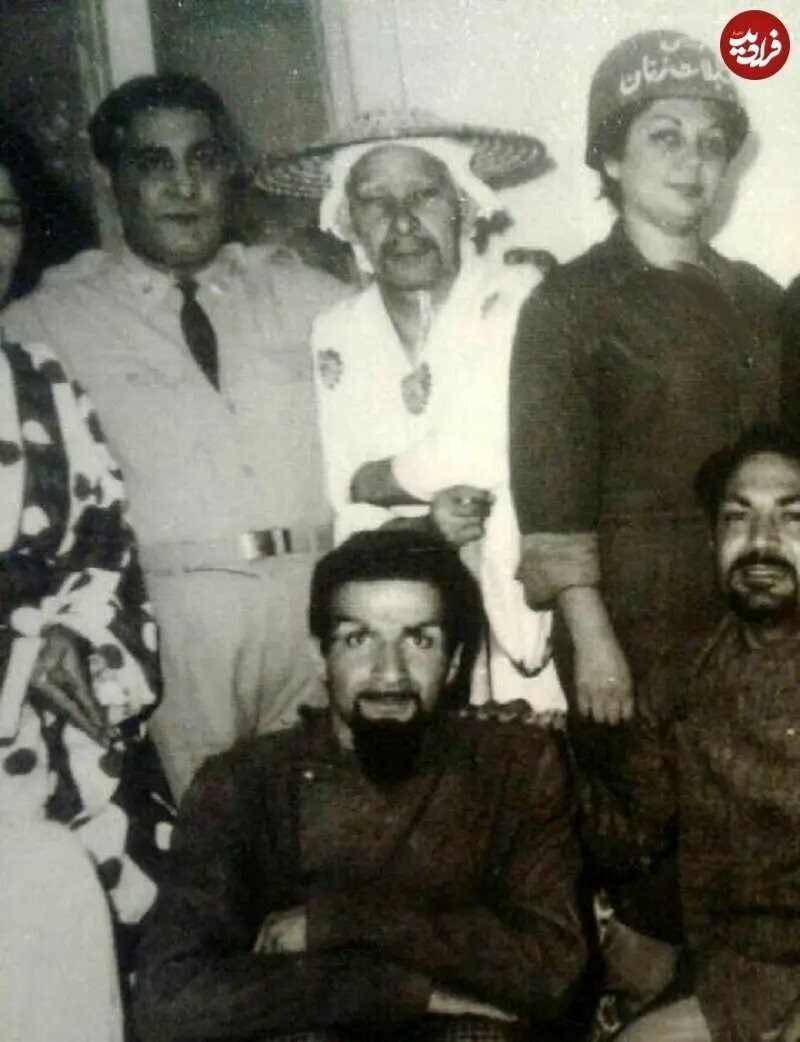 حمیده خیرآبادی در دوران اوج جوانی و فعالیت هنری