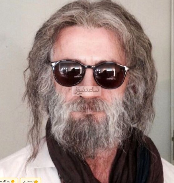 امین حیایی با گریم متفاوتی ظاهر شد