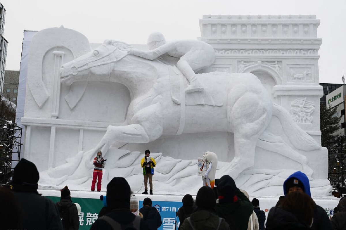 فستیوال یخ و برف ساپورو ژاپن فستیوال یخ و برف ساپورو ژاپن