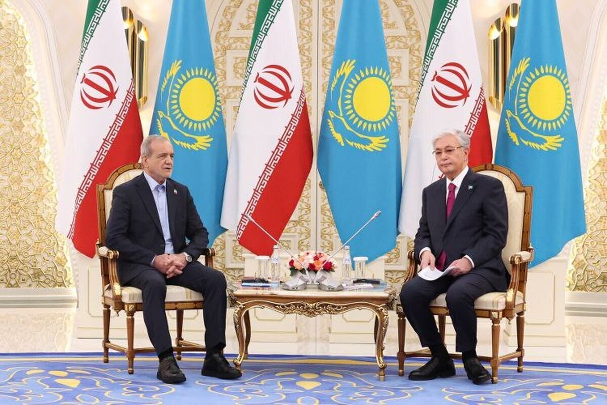 پزشکیان در قزاقستان