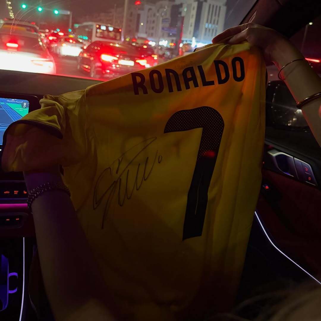 شیدا مقصودلو هدیه ویژه‌ای از رونالدو دریافت کرد