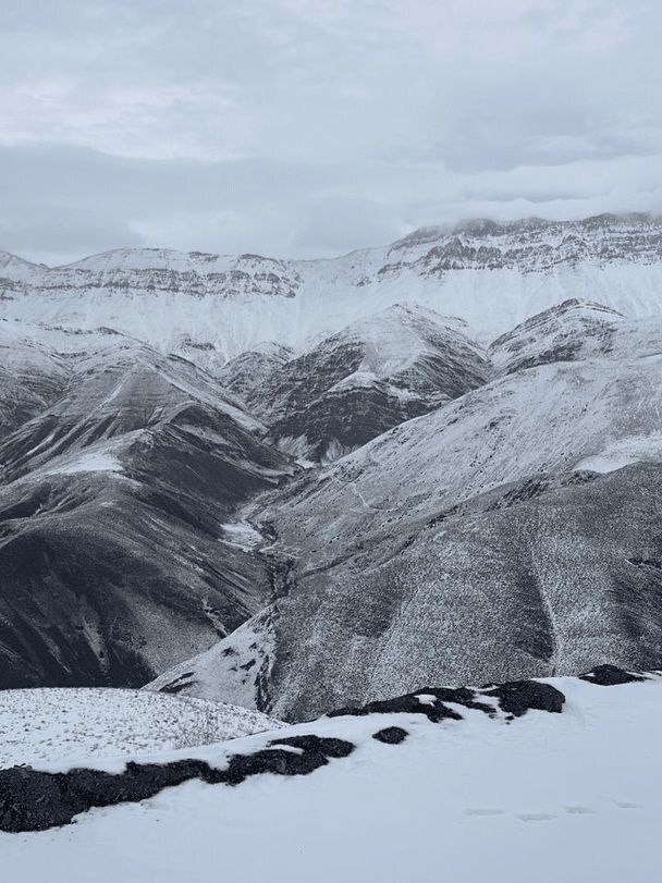 برف در دماوند