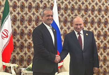 پوتین به رهبر انقلاب سلام گرم رساند + فیلم