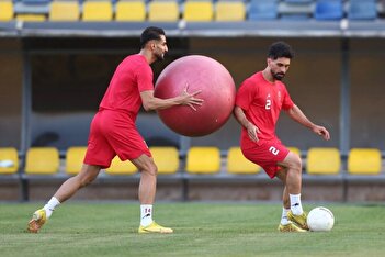 تصاویر اختصاصی از تمرین بازیکنان پرسپولیس