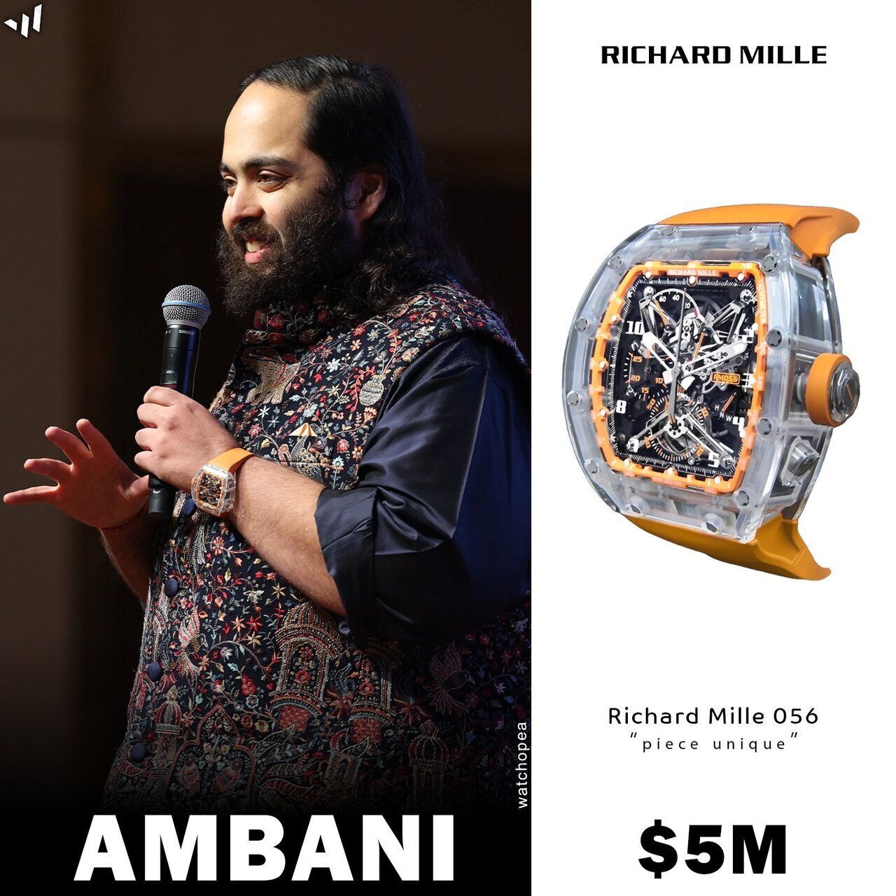 ساعت ۶۳۰ میلیارد تومانی آقازاده