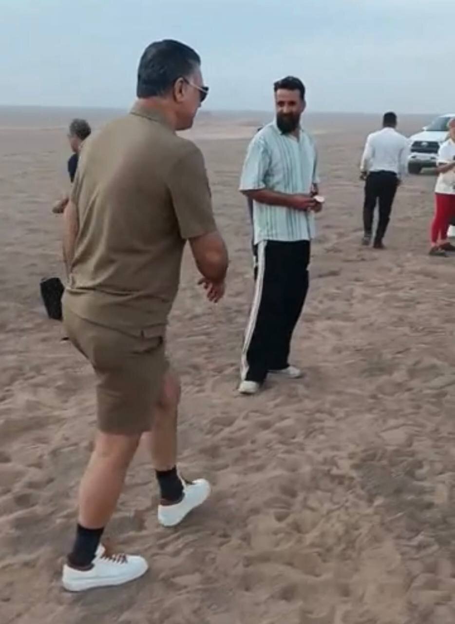 علی دایی در تور کویر