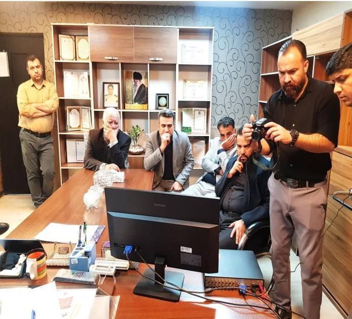 تصاویری از حضور جواد علیکردی در پلیس مشهد