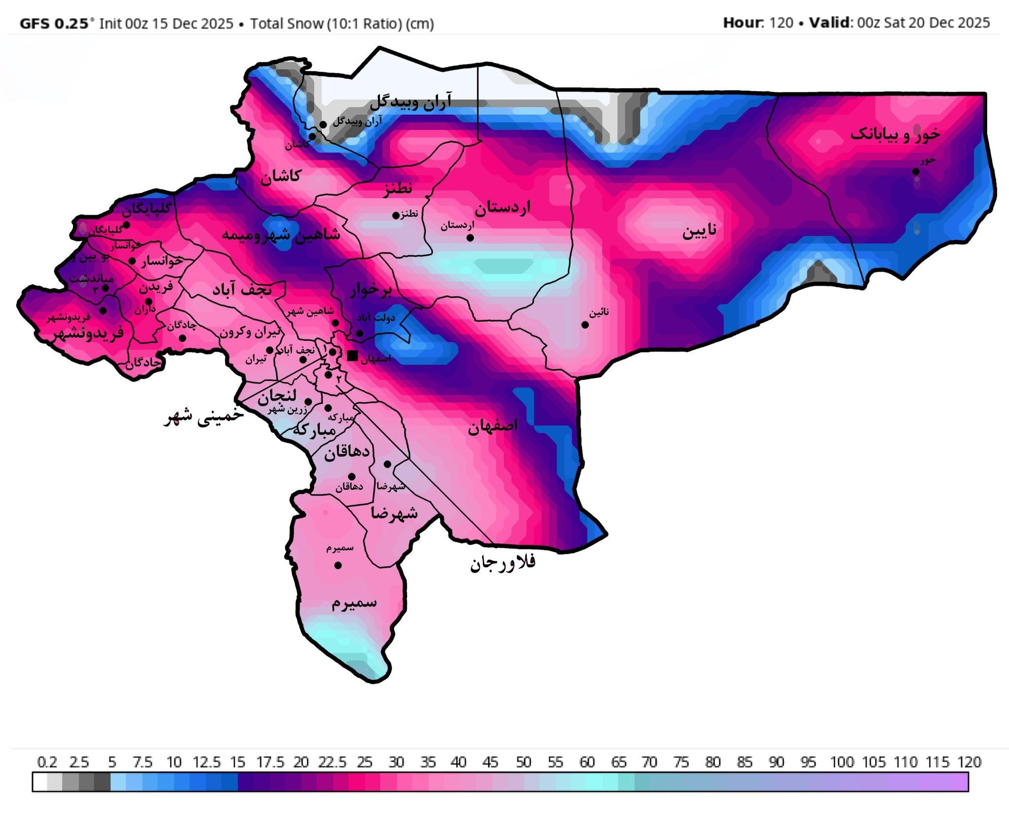 نقشه هواشناسی