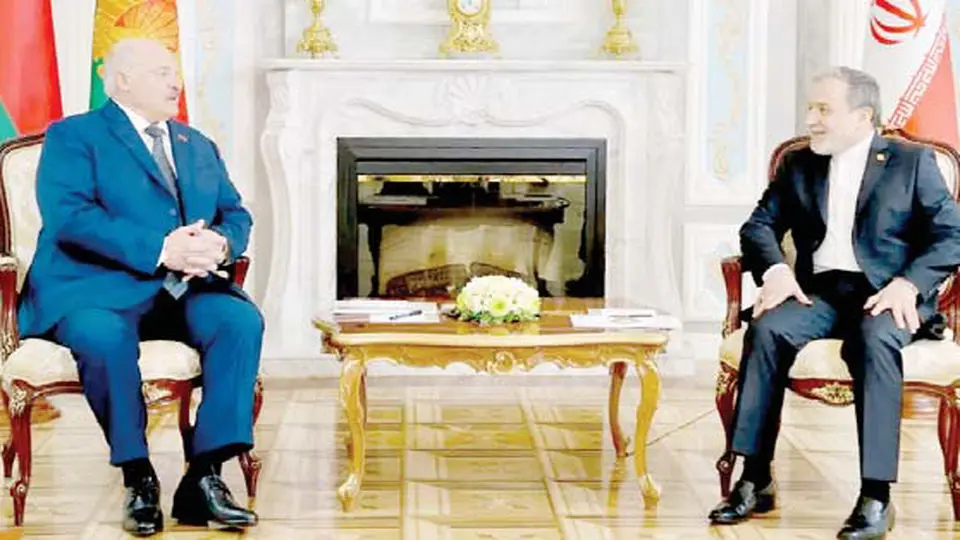 عراقچی در بلاروس عراقچی در بلاروس