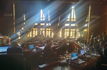 فیلم/ قطع ناگهانی برق در جلسه شورای شهر تهران