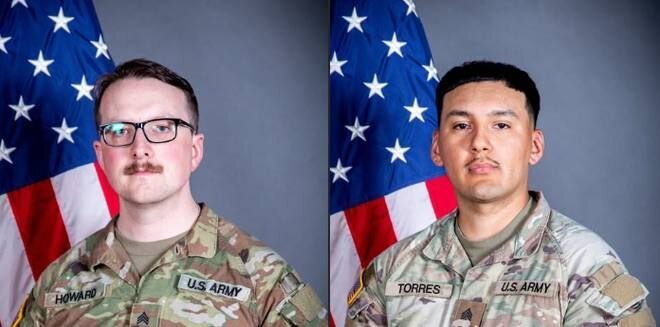 تصاویر دو نظامی آمریکایی کشتهشده در سوریه منتشر شد تصاویر دو نظامی آمریکایی کشتهشده در سوریه منتشر شد