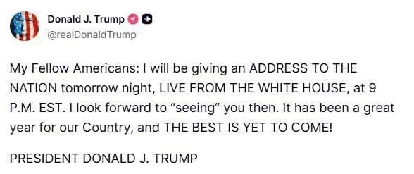 توییت ترامپ