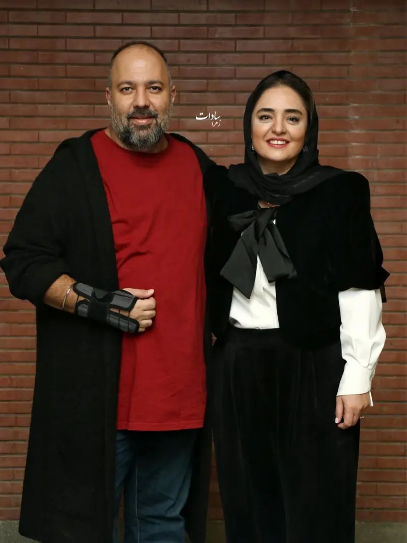 نرگس محمدی و علی اوجی