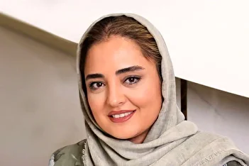 قاب عاشقانه نرگس محمدی و همسرش علی اوجی