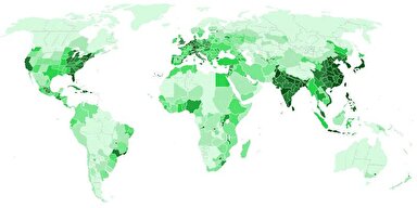 اینفوگرافی/ این کشورها با بیشترین مهاجرت مواجه هستند
